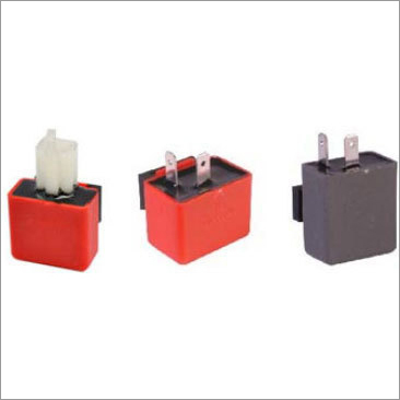 DC Pulsar Flasher - Plastic | 1-Year Warranty, Integrated for Enhanced Visibility During Night, Tested for Quality Assurance