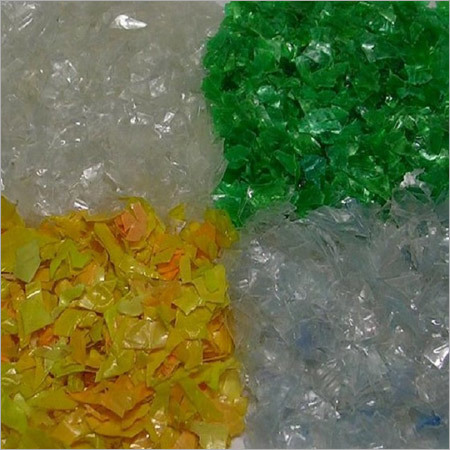 White Green Flakes Scrap