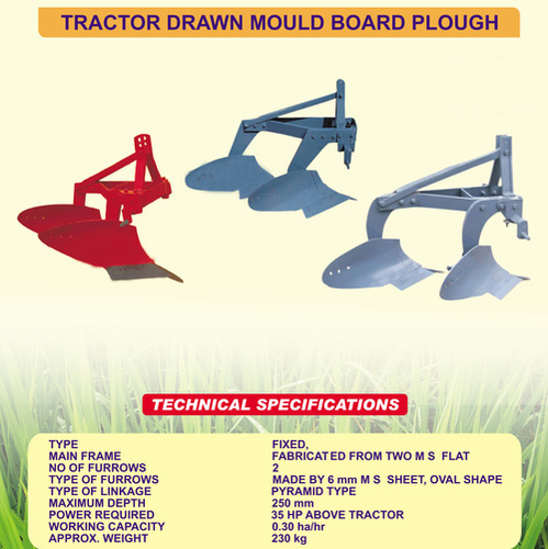 Tractor Drawn Mould Board Plough Tractor Drawn Mould Board Plough