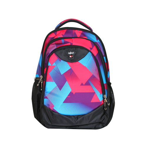 Sky Blue/ Pink Infinit School Bag