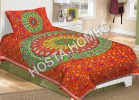 Floral Print Single Bed Bedsheet (60*90)inch