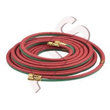 Red Garden Hose Blue