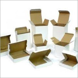 White Duplex Printed Corrugated Boxes