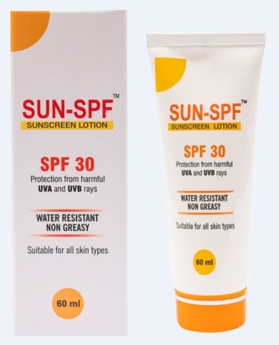 Sun Screen Lotion Use: Skin Care