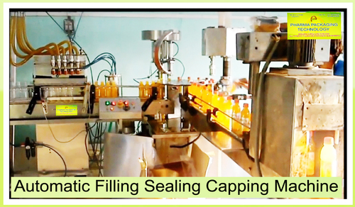 Automatic Filling and Sealing and Capping Machine