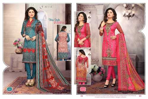 KARACHI COTTON DRESS MATERIALS