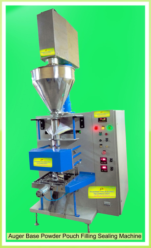 Auger Base Powder Pouch Filling Sealing Machine Auger Base Powder Pouch Filling Sealing Machine