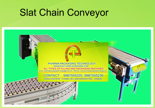 Semi-Automatic Slat Chain Conveyor