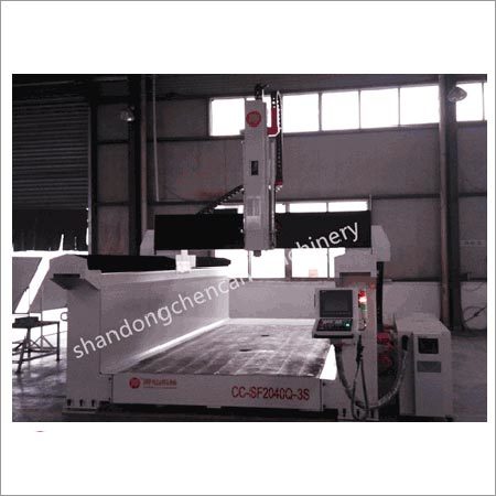 3Axis Wood and Foam Molding CNC Machinery with Steel Plate Table