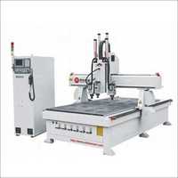 Professional Furniture Three Heads Simple Atc Cnc Machine