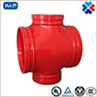 Ductile Iron Grooved Pipe Mechanical Grooved Tee