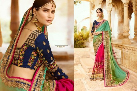 Ladies Wedding Wear Saree