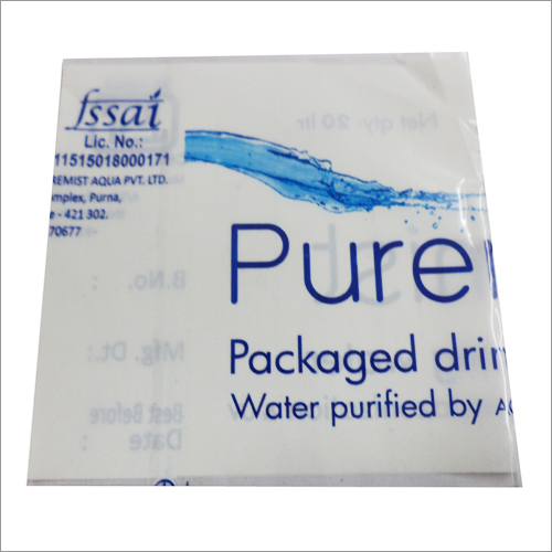 Water Bottle Shrink Label