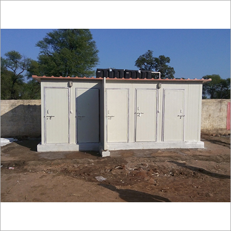Prefabricated Toilets - Fiber Cement, Customizable Dimensions | Cost-effective, Durable Structure, Easy Installation, Space Saving, Water Efficient