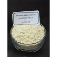 Dehydrated White Onion Minced - A Grade Quality, 2-year Shelf Life | Naturally Dried, Pure White Color, Food Grade Packaging