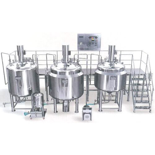 Liquid Syrup Processing Plant - Stainless Steel, 1000-5000L, 30-100 kW | GMP Compliant, Vacuum System, Filtering, Homogenous Mix