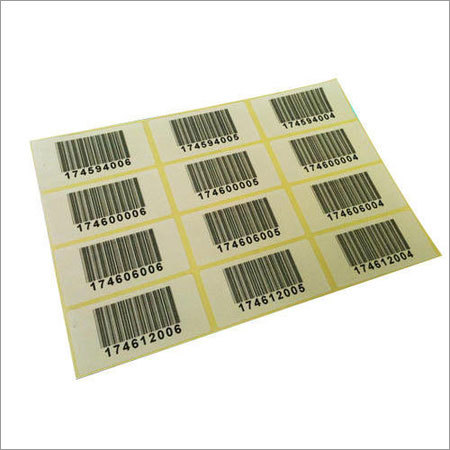 Paper Barcode Label
