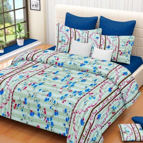 Printed King Size Bed Sheet
