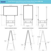 A-type Stand For 3x4 Feet Board ATS 90120