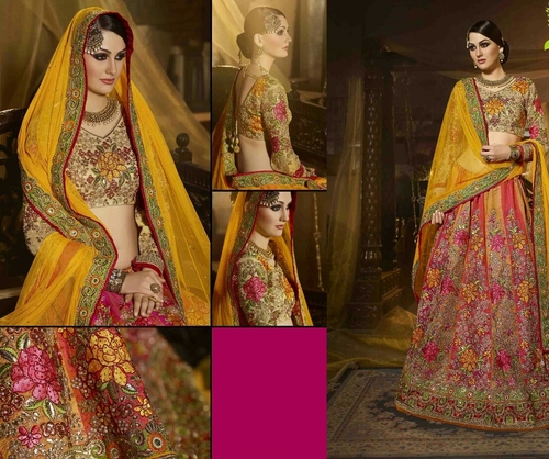Embroidered Bridal Lehenga