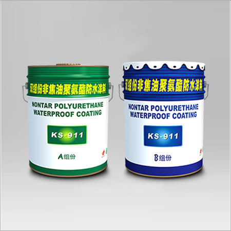 Aquacoat Ks-911 Nontar Two-Component Polyurethane Waterproof Coating