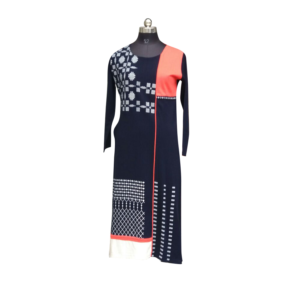 Ladies Designer Woolen Kurti