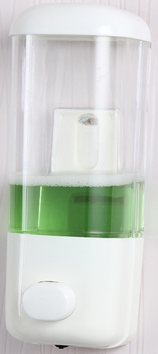 ABS Soap Dispenser - 500ml Manual Operation | Durable ABS Wall Mounted Lightweight Design