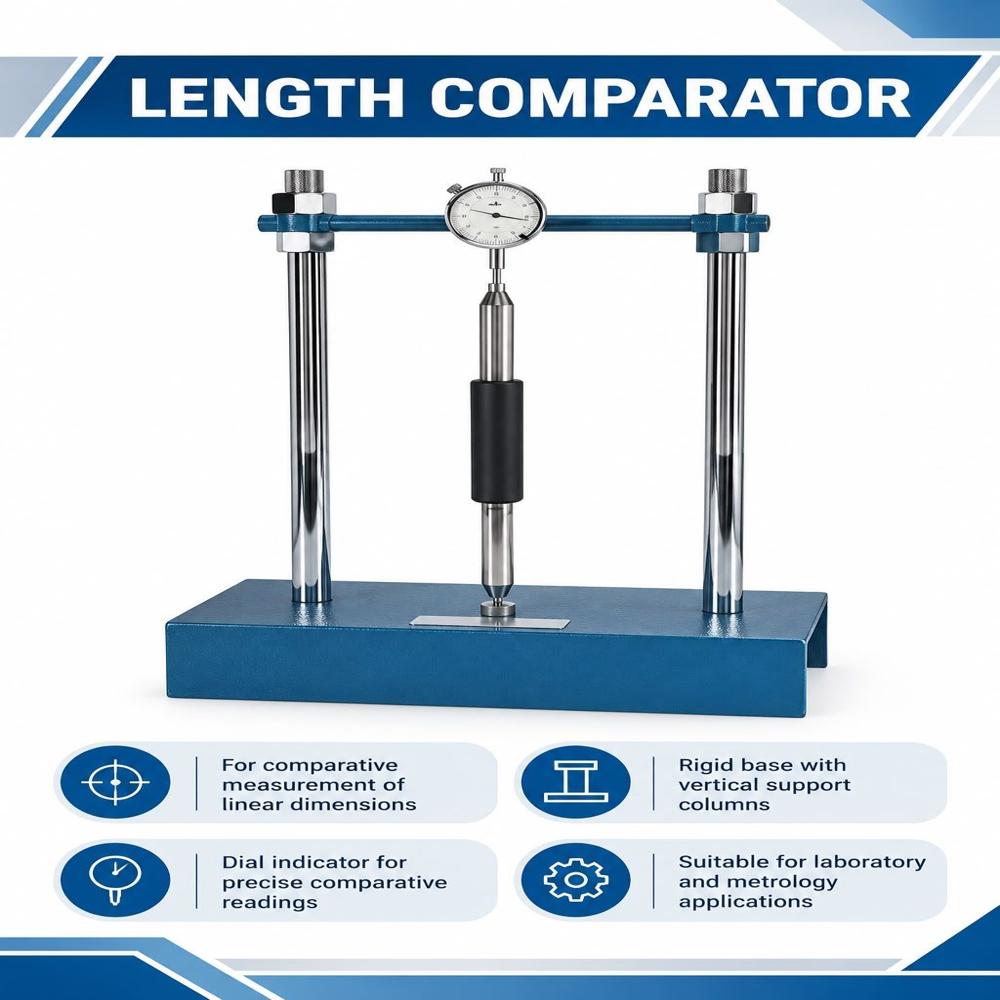 Length Comparator - Material: Metal