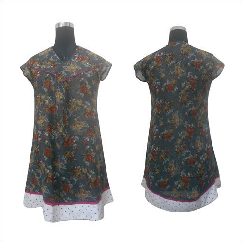 Ladies Grey Top