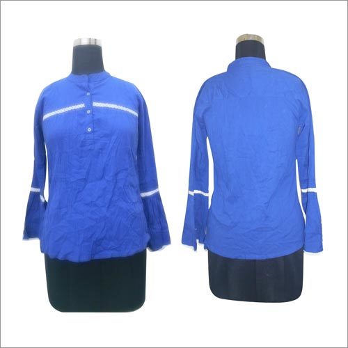 Ladies Blue Top