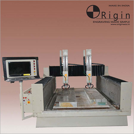 Vertical Dual Spindle Engraving Machine Design: Standard