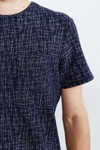 Indigo Jaqaurd Fabrics