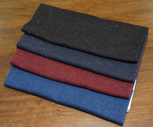 Two Thread Fleece Neps - Smooth Knitted Fabric, Machine Washable | Plain Style, Soft Texture, Versatile Wear