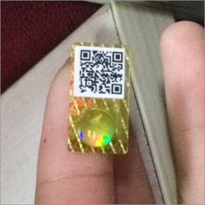 QR Code Hologram Stickers