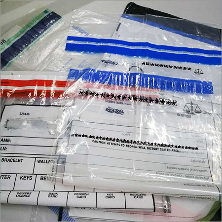 Plastic Evidence Bags