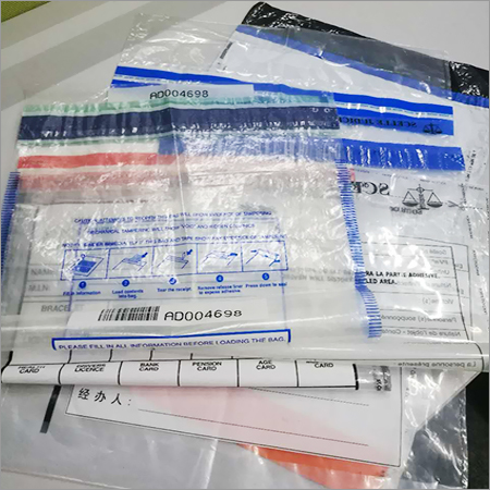 Security Tamper Evident Bag