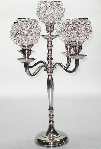 Candelabra Crystal Candle Holder By OTTO INTERNATIONAL
