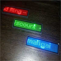 LED Name Badge