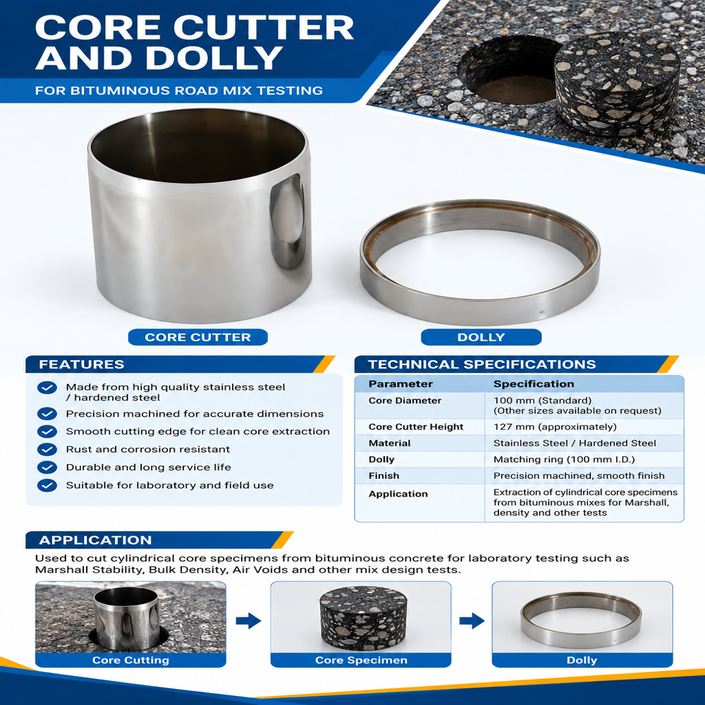 Core Cutter and Dolly