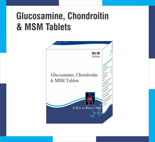 Glucosamine Chondroitin & MSM Tablets