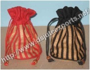 Jute Trendy Pouch Bag