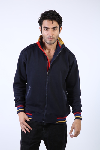 Mens Front Zip Sweatshirts with Pocket