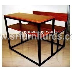 Eco-Friendly College Dual Desk Furniture