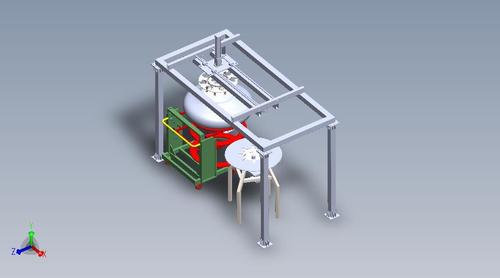 TBR GREEN TYRE AUTO LUBING MACHINE