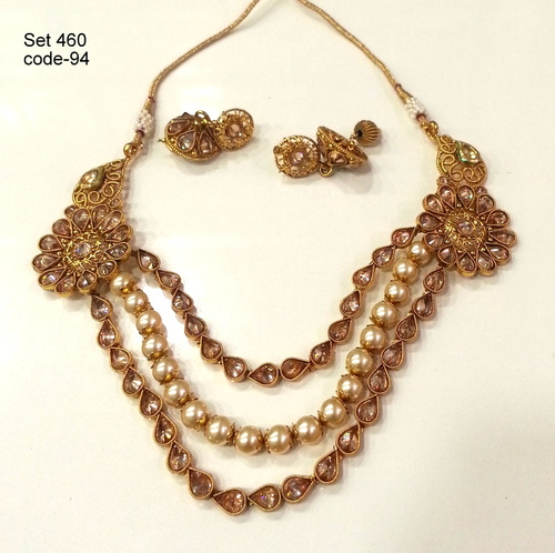 Copper Alloy Necklace  Set