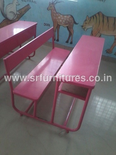 Eco-Friendly Iron Dual Desk