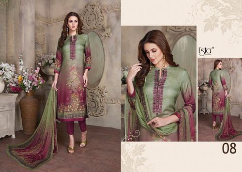 DIGITAL PRINTED PASHMINA FABRIC SALWAR KAMEEZ
