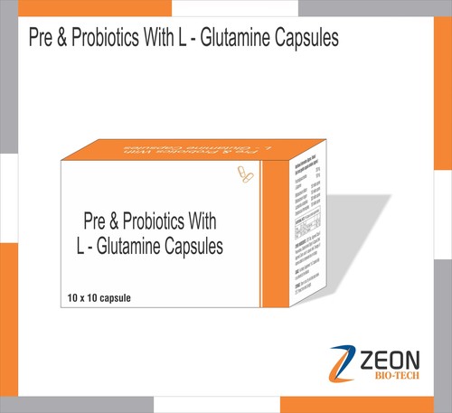 Pre & ProBiotics with L-Glutamine Capsule