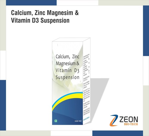 Calcium Zinc Magnesium & Vitamin D3 Suspension