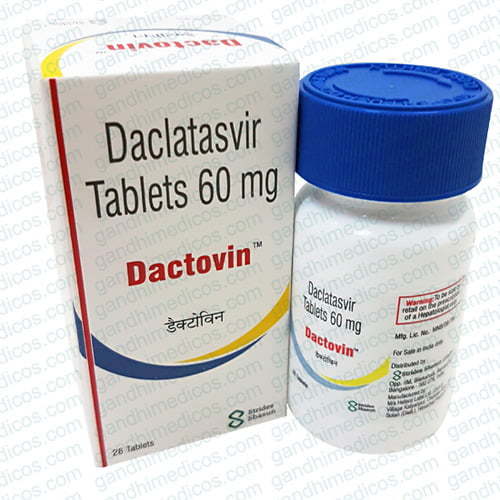 Dactovin - 60 mg Tablets | Chemical Drug for Adult Administration in Clinics and Hospitals